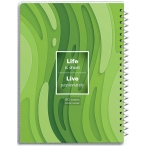 دفتر سیمی 80 برگ مجلد