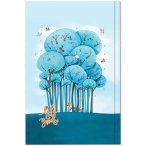 دفتر جلد سخت 100 برگ سایز کوچک