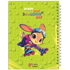 دفتر سیمی 80 برگ جلد یووی دار