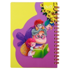 نوک بوک و دفترچه یادداشت فانتزی 11*16 طرح قصه های مامان بزرگ آوات