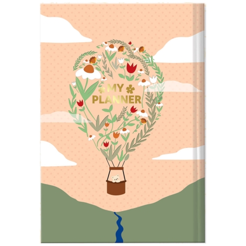 دفتر جلد سخت 160 برگ پلنر پیک فدک