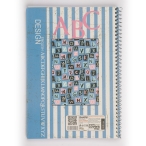 دفتر 80 برگ 3 خط تک فنر کد 84