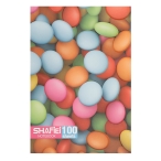 دفتر 100 برگ سلفونی ته دوخت کلاسیک کد 52