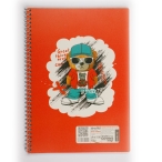 دفتر 50 برگ فانتزی تک فنر طلقی کد 79