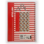 دفتر 50 برگ 4 خط طلقی کد 154