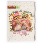 دفتر 50 برگ کلاسیک تک فنر طلقی کد 81