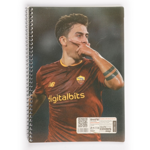 دفتر 50 برگ فوتبالی طلقی تک فنر کد 119 شفیعی