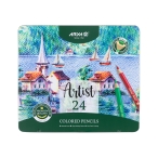 مدادرنگی 24 رنگ فلزی آریا آرتیست