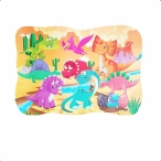 دوز پازل طرح حیوانات  دایناسور