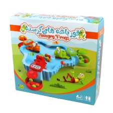 بازی فکری قورباغه های گرسنه 3 نفره