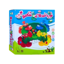 بازی فکری قورباغه های گرسنه 4 نفره