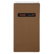 دفتر یادداشت 100 برگ طلقی فنر دوبل کد 65 شفیعی