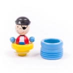 جای دندان شیری پیکاردو طرح دزد دریایی و فرشته