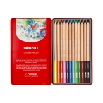 مداد رنگی 12 رنگ فونزل - جعبه فلزی با طراحی مدرن