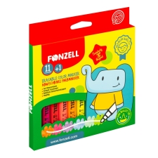 ماژیک 11+1 رنگ Erasable Color Markers فونزل