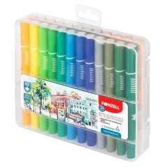 ماژیک 24 رنگ Super Brush Markers فونزل