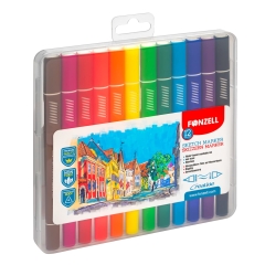 ماژیک 12 رنگ Sketch Markers فونزل