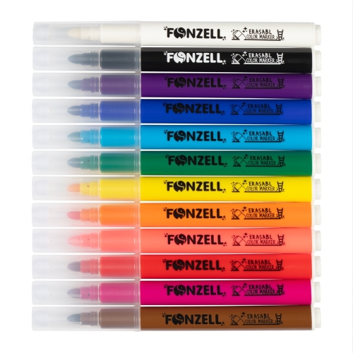 ماژیک 11+1 رنگ Erasable Color Markers فونزل