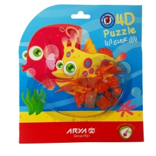 پازل 4 بعدی آریا طرح وکیومی