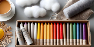 فرق مداد شمعی با پاستل چیست؟