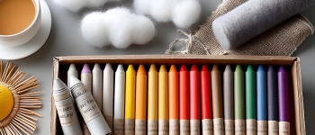 فرق مداد شمعی با پاستل چیست؟