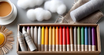 فرق مداد شمعی با پاستل چیست؟