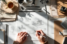 راهنمای جامع لوازم تحریر رشته معماری برای دانشجویان و طراحان حرفه‌ای