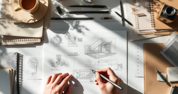 راهنمای جامع لوازم تحریر رشته معماری برای دانشجویان و طراحان حرفه‌ای