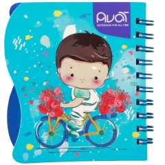 نوت بوک و دفترچه یادداشت فانتزی 10 × 10 طرح پسر بچه آوات