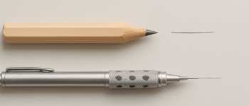 اتود بهتر است یا مداد؟ بررسی کامل، مزایا، معایب و راهنمای انتخاب