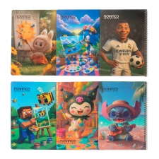 دفتر سیمی 50 برگ نقاشی فانتزی نوین