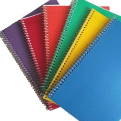 دفتر زبان 50 برگ کلاسیک سیمی