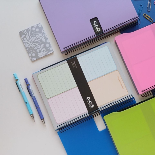 دفتر 100 برگ A5 دیوایدر دار کد 33 کیمیا