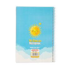 دفتر 80 برگ دو خط کلاسیک کد 23 آفاق