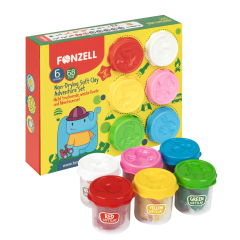 خمیر لیوانی 6 رنگ فونزل