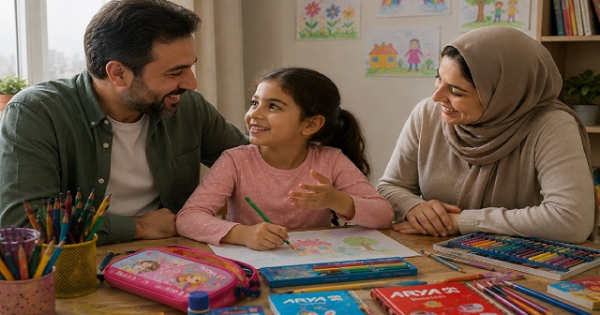کاهش اضطراب کودکان در زمان جنگ | تاثیر نقاشی و نوشتن بر آرامش کودک