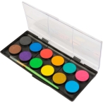 آبرنگ 12 رنگ آریا طرح کمان بزرگ