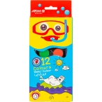 آبرنگ ۱۲ رنگ آریا طرح کمان کوچک