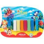 خمیر بازی ۶ رنگ آریا مدل وکیومی