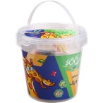 خمیر سطلی 12 رنگ لوکی