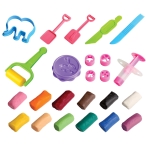 خمیر سطلی 12 رنگ لوکی