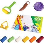 خمیر سطلی 6 رنگ لوکی