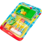 رنگ انگشتی 3 رنگ تیوپی آریا با رول و ابزار