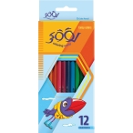 مداد رنگی 12 رنگ لوکی جعبه مقوایی