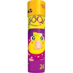 مداد رنگی 24 رنگ لوکی استوانه ای