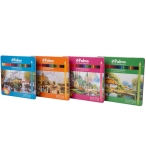 مداد رنگی 24 رنگ پالمو جعبه فلزی