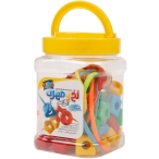 نخ و مهره 50 عددي قلقلك