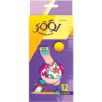 پاستل 12 رنگ لوکی جعبه مقوایی