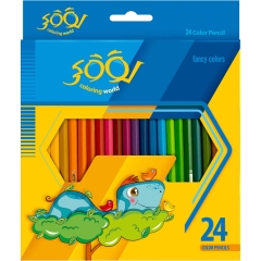 مداد رنگی 24 رنگ لوکی جعبه مقوایی