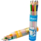 مداد رنگی 12 رنگ پالمو جعبه استوانه ای
